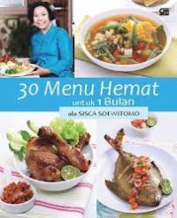 30 Menu Tradisional Untik 1 Bulan Ala Sisca Soewitomo