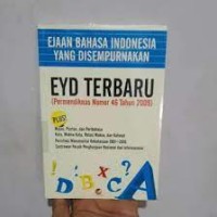 Ejaan Yang Disempurnakan (EYD) Terbaru Permendiknas No. 46 Tahun 2009