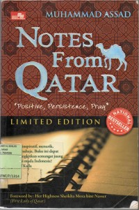 Notes from Qatar: positive, persistence, pray