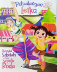 Petualangan Leika Berangkat Sekolah Pakai Sepatu Roda