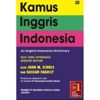 Kamus Indonesia-Inggris