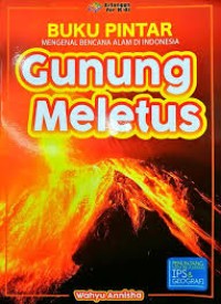 Buku Pintar Mengenal Bencana Alam di Indonesia: gunung meletus