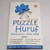 Puzzle Huruf: perrmainan otak aktif untuk menguji kecerdasan, bermain teka-teki, acara keluarga, kumpul bersama teman, menceriahkan suasana, waktu senggang